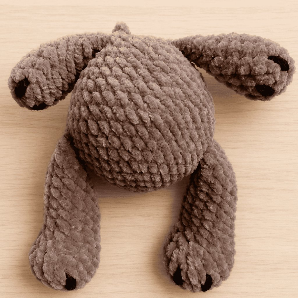 Kiki the Koala crochet body with arms and legs