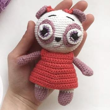 Mochi the Panda crochet pattern